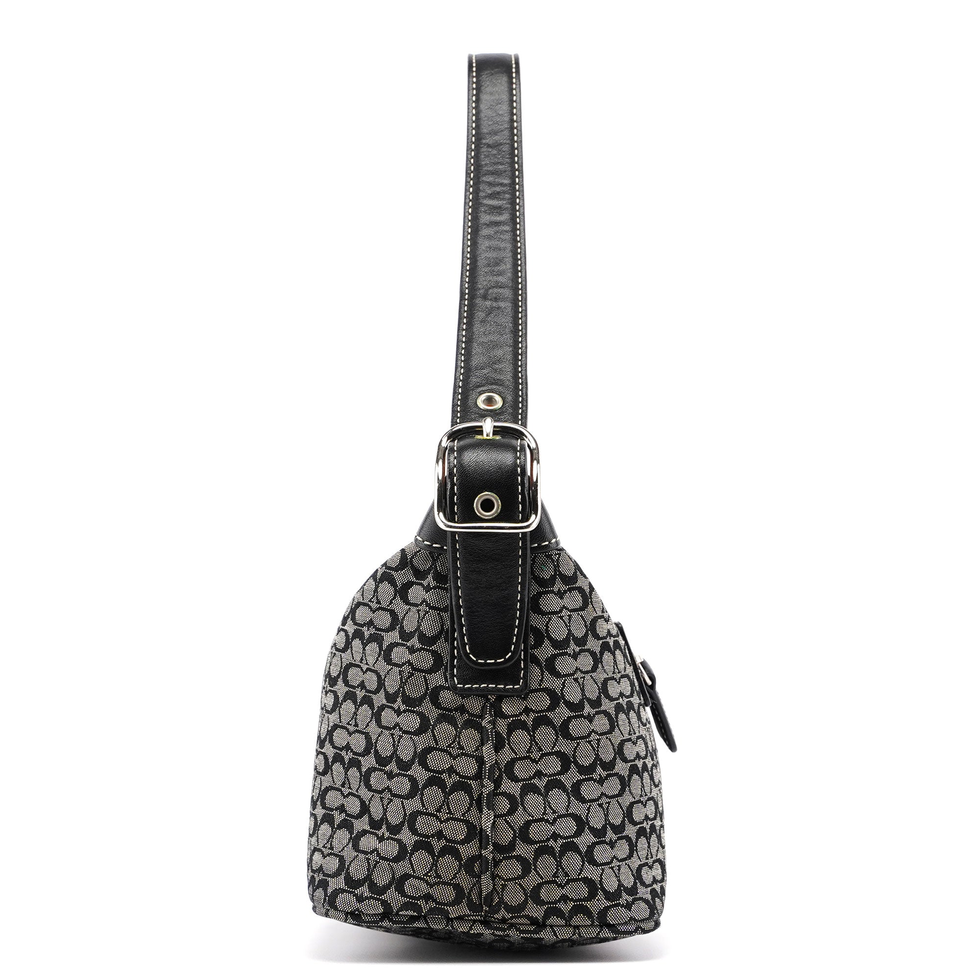 Coach 6332 Grey Signature C Mini Hobo Bag