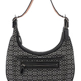 Coach 6343 Grey Mini Signature C Crescent Shoulder Bag