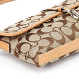Coach 6348 Sac porté épaule Soho beige et camel
