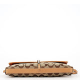 Coach 6348 Sac porté épaule Soho beige et camel