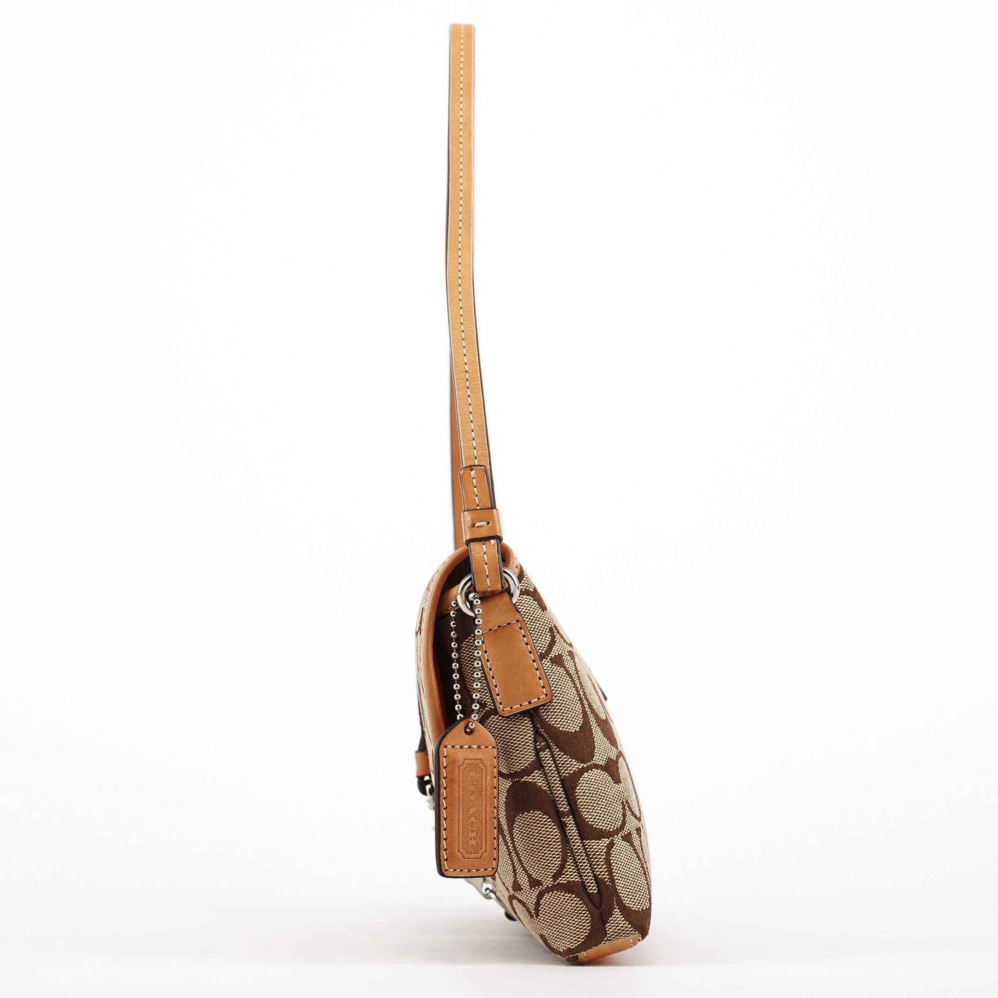 Coach 6348 Sac porté épaule Soho beige et camel