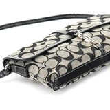 Coach 6348 Sac porté épaule Soho gris et noir