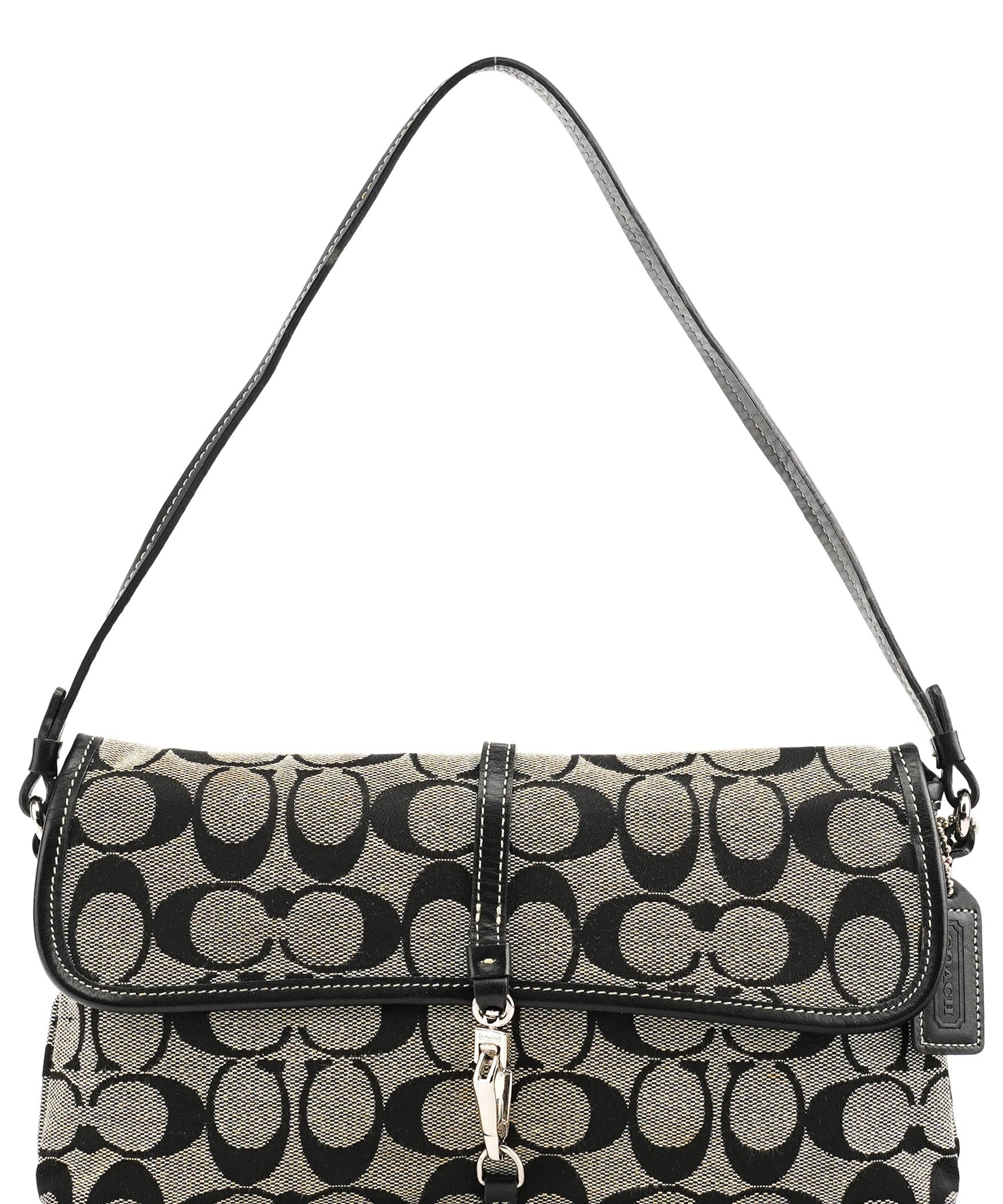 Coach 6348 Grey Black Soho Shoulder Bag
