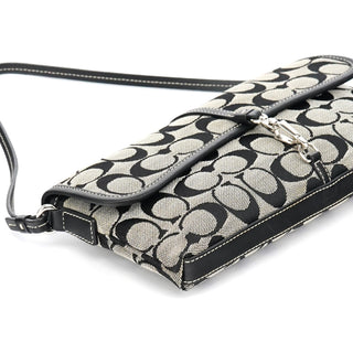 Coach 6348 Grey Signature Canvas Soho Shoulder Bag