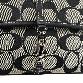 Coach 6348 Grey Signature Canvas Soho Shoulder Bag