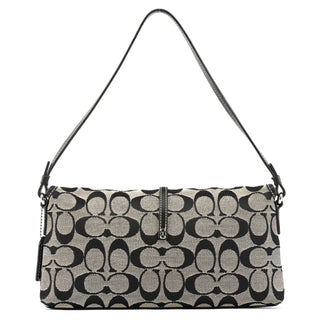 Coach 6348 Grey Signature Canvas Soho Shoulder Bag