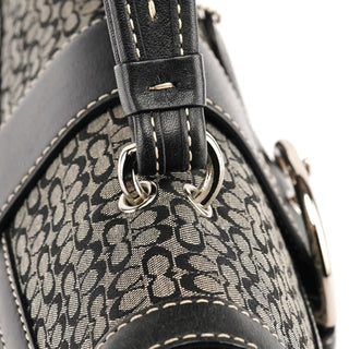 Coach 6349 Grey Signature Soho Top Handle Bag