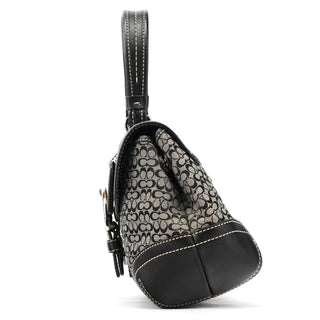 Coach 6349 Grey Signature Soho Top Handle Bag