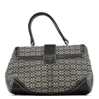 Coach 6349 Grey Signature Soho Top Handle Bag