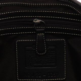 Coach 6351 Beige Brown Signature Soho Shoulder Bag