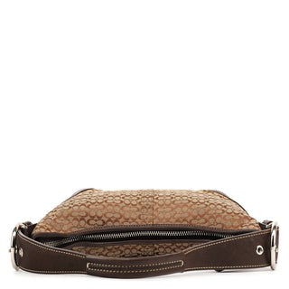 Coach 6351 Beige Brown Signature Soho Shoulder Bag