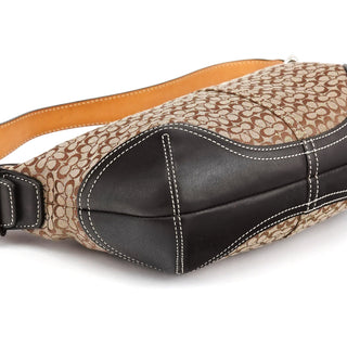 Coach 6351 Beige Brown Soho Shoulder Bag