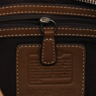 Coach 6351 Beige Signature Soho Shoulder Bag