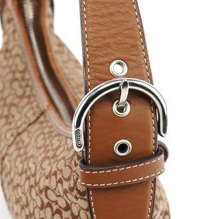 Coach 6351 Beige Signature Soho Shoulder Bag