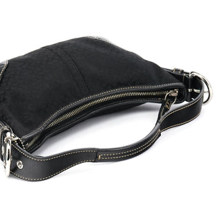 Coach 6351 Black Signature Soho Shoulder Bag
