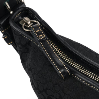 Coach 6351 Black Signature Soho Shoulder Bag