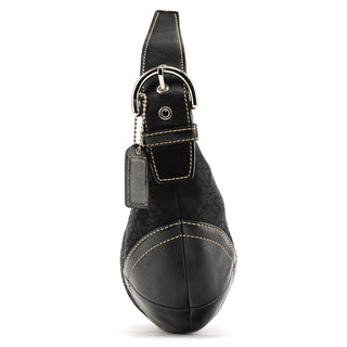 Coach 6351 Black Signature Soho Shoulder Bag
