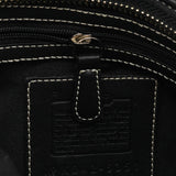 Coach 6351 Grey Black Signature Soho Shoulder Bag