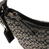 Coach 6351 Grey Black Signature Soho Shoulder Bag