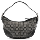 Coach 6351 Grey Black Signature Soho Shoulder Bag