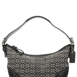 Coach 6351 Grey Black Signature Soho Shoulder Bag
