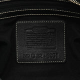 Coach 6351 Grey Black Signature Soho Shoulder Bag