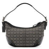 Coach 6351 Grey Black Signature Soho Shoulder Bag