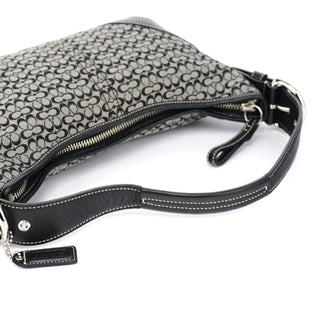 Coach 6351 Grey Signature C Hobo Shoulder Bag