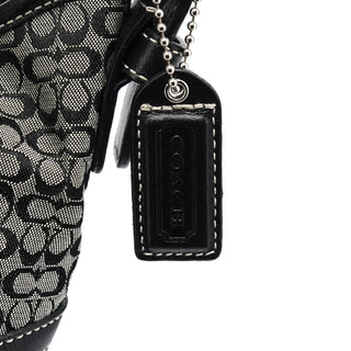 Coach 6351 Grey Signature C Hobo Shoulder Bag