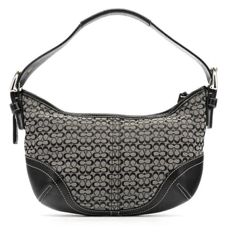 Coach 6351 Grey Signature C Hobo Shoulder Bag
