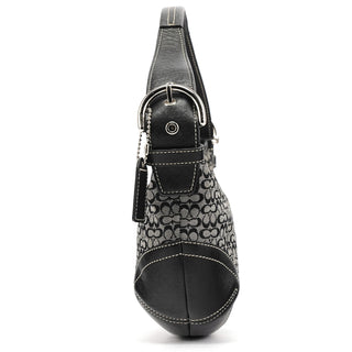 Coach 6351 Grey Signature C Hobo Shoulder Bag