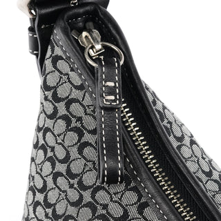 Coach 6351 Grey Signature C Hobo Shoulder Bag