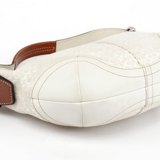 Coach 6351 Ivory Signature Soho Shoulder Bag