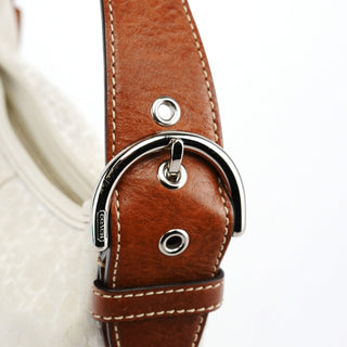 Coach 6351 Ivory Signature Soho Shoulder Bag