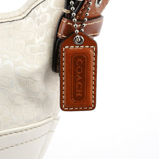 Coach 6351 Ivory Signature Soho Shoulder Bag