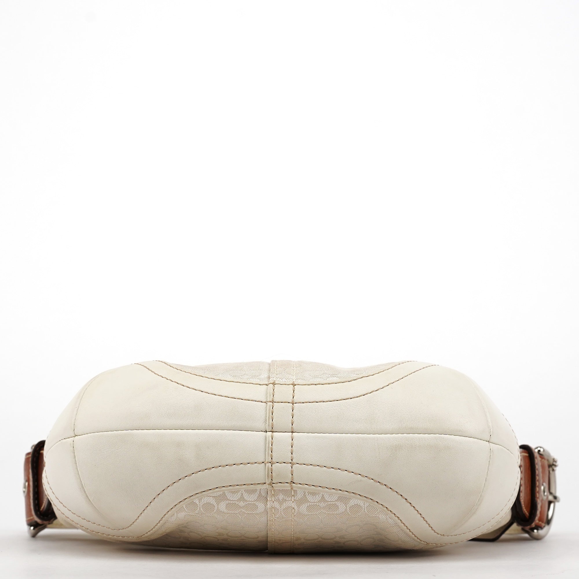 Coach 6351 Sac porté épaule Soho en toile Signature ivoire