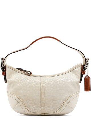 Coach 6351 Ivory Signature Soho Shoulder Bag