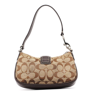 Coach 6362 Beige Brown Signature C Soho Shoulder Bag