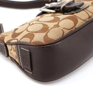 Coach 6362 Beige Brown Signature C Soho Shoulder Bag