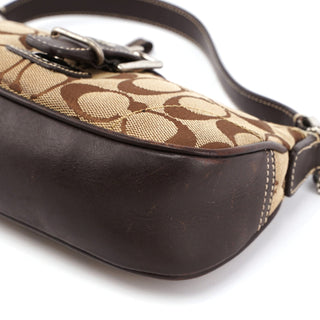 Coach 6362 Beige Brown Signature C Soho Shoulder Bag