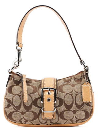 Coach 6362 Beige Signature C Soho Shoulder Bag