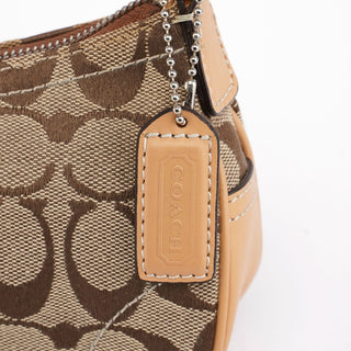 Coach 6362 Beige Signature C Soho Shoulder Bag