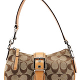Coach 6362 Beige Signature C Soho Shoulder Bag