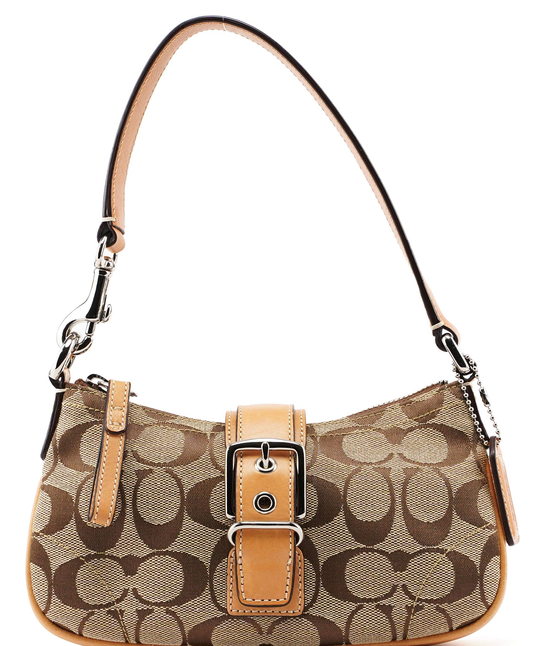 Coach 6362 Beige Signature C Soho Shoulder Bag