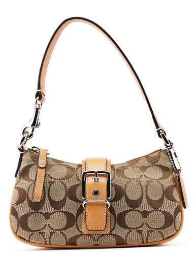 Coach 6362 Beige Signature C Soho Shoulder Bag