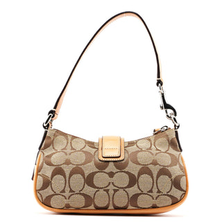 Coach 6362 Beige Signature C Soho Shoulder Bag