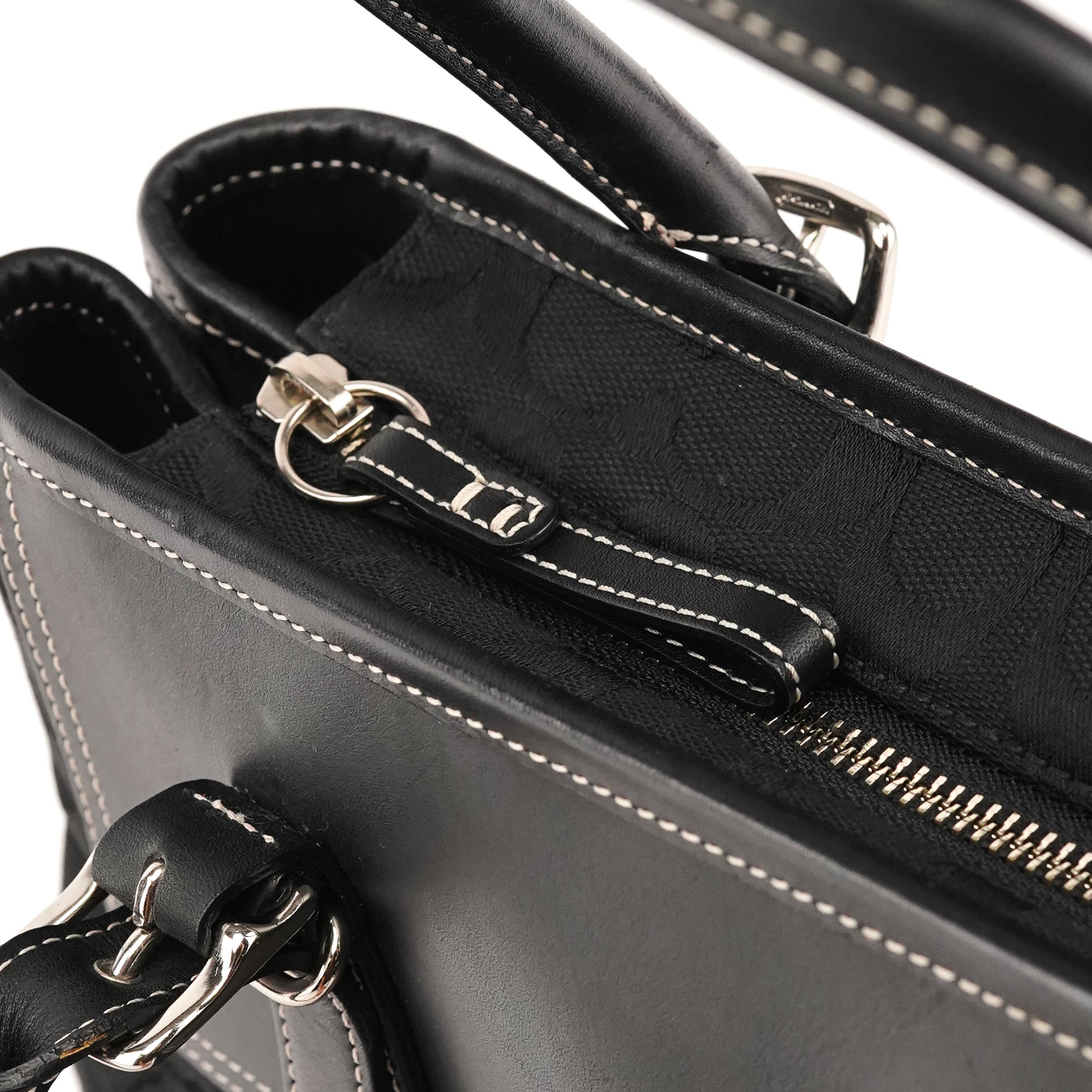 Coach 6366 Black Signature Canvas Soho Tote Bag
