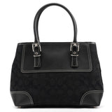 Coach 6366 Black Signature Canvas Soho Tote Bag