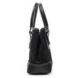 Coach 6366 Black Signature Canvas Soho Tote Bag