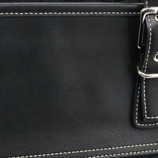 Coach 6366 Black Signature Soho Tote Bag